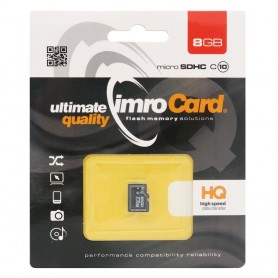 IMRO Micro SDHC Minneskort 8Gb Klass 10