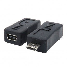Adapter USB B Micro Hane till USB B Mini Hona