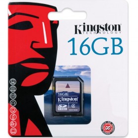 Kingston SDHC minneskort 16Gb Klass 4
